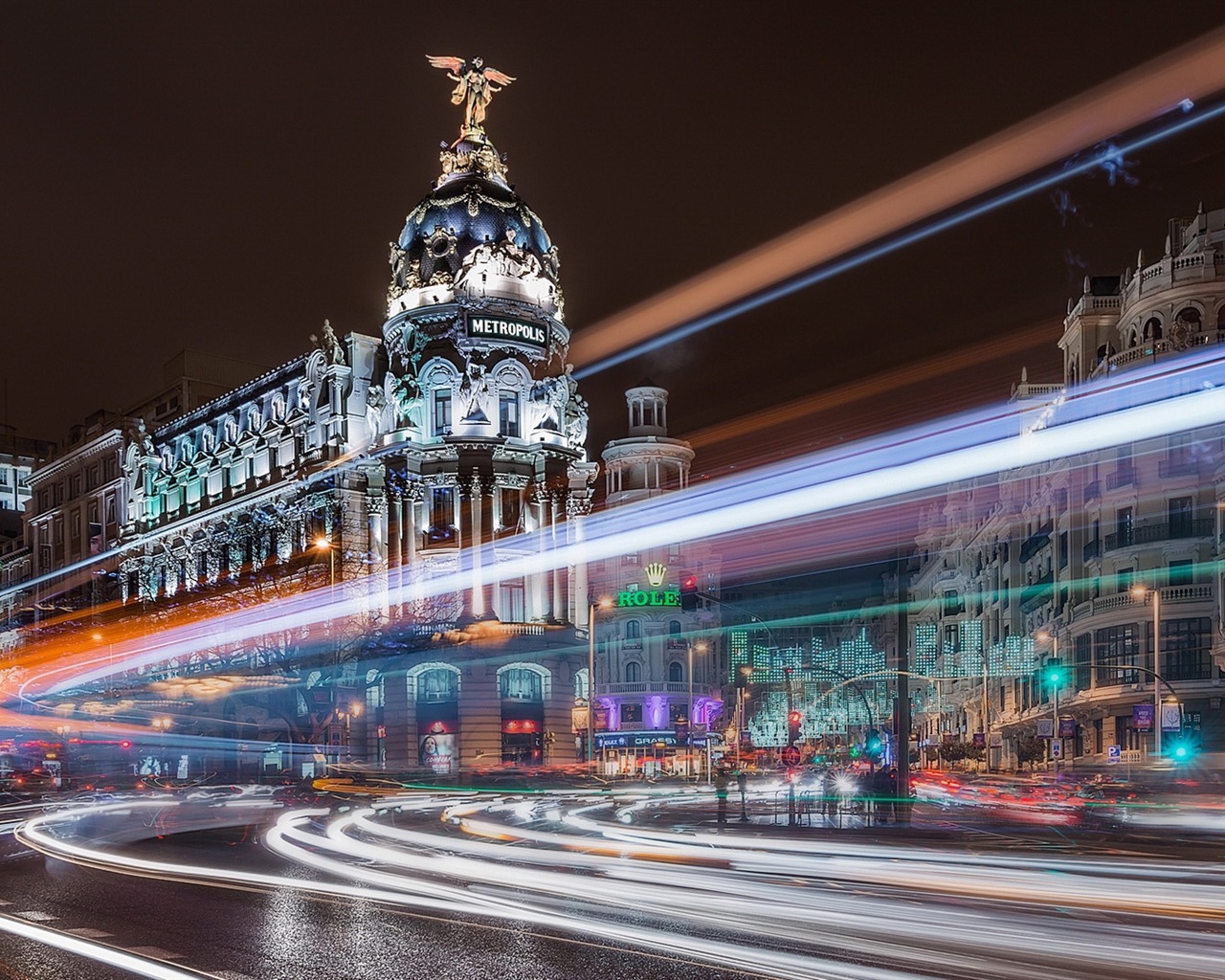 西班牙首都 马德里 城市风光 高清壁纸9 - 1280x1024