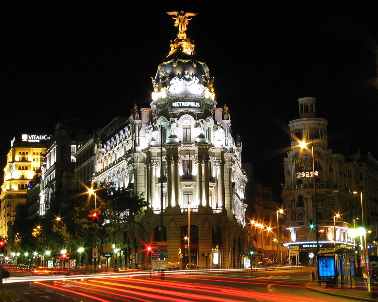 西班牙首都 马德里 城市风光 高清壁纸12 - 1280x1024