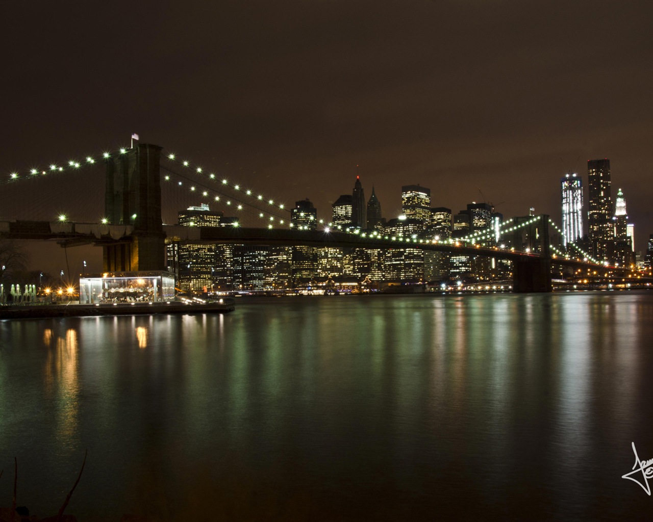 뉴욕의 도시 풍경, 마이크로 소프트 윈도우 8의 HD 배경 화면 #13 - 1280x1024