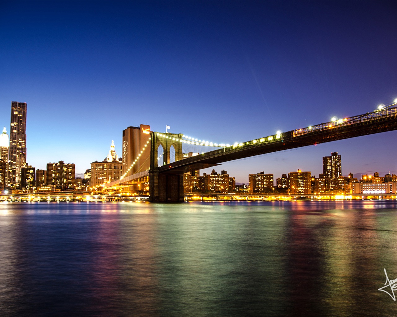 뉴욕의 도시 풍경, 마이크로 소프트 윈도우 8의 HD 배경 화면 #16 - 1280x1024