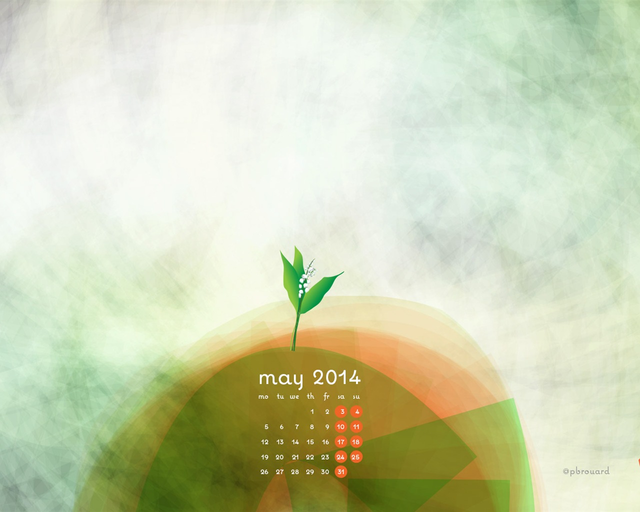 Mai 2014 Kalender Wallpaper (2) #8 - 1280x1024