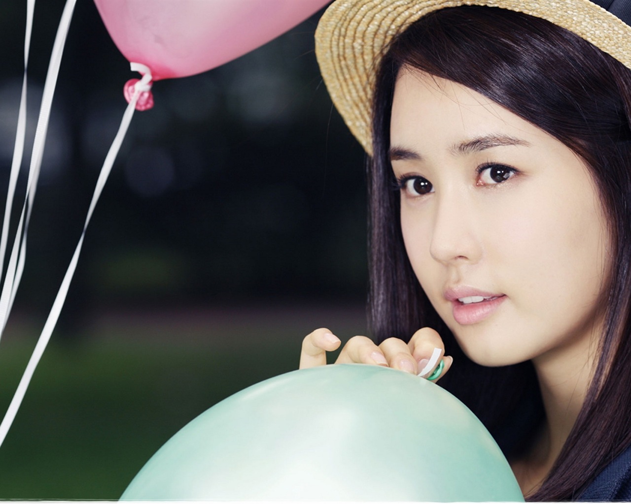 Korejský krásná dívka, Lee Da Hae, HD tapety na plochu #17 - 1280x1024