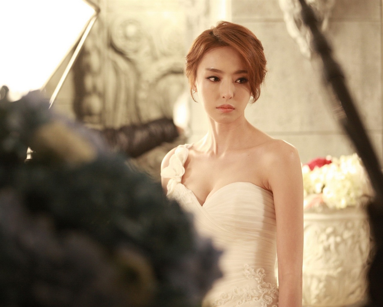 Korejský krásná dívka, Lee Da Hae, HD tapety na plochu #29 - 1280x1024