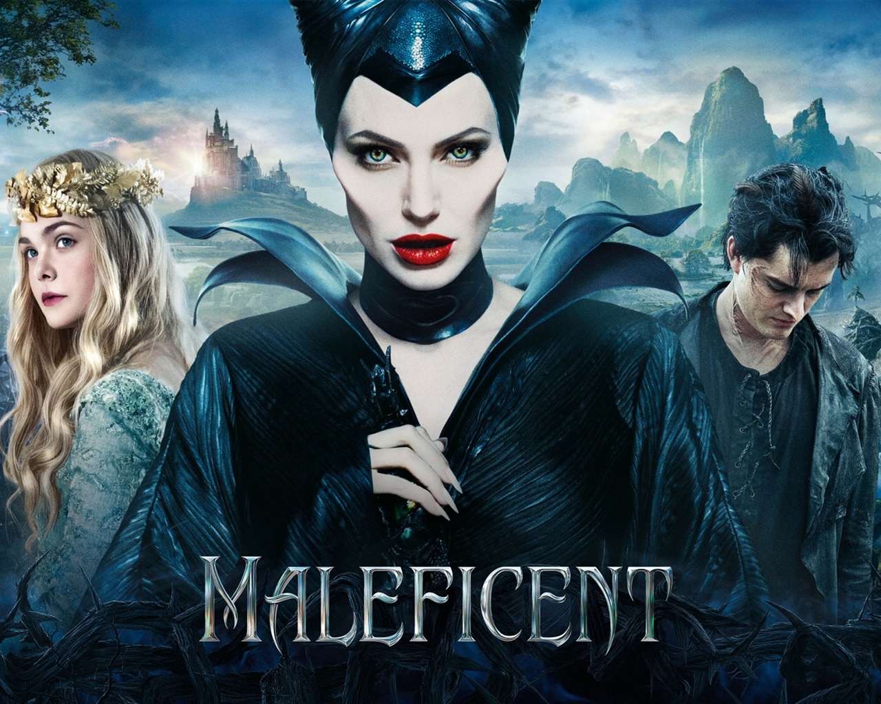 Maleficent обои 2014 HD кино #1 - 1280x1024