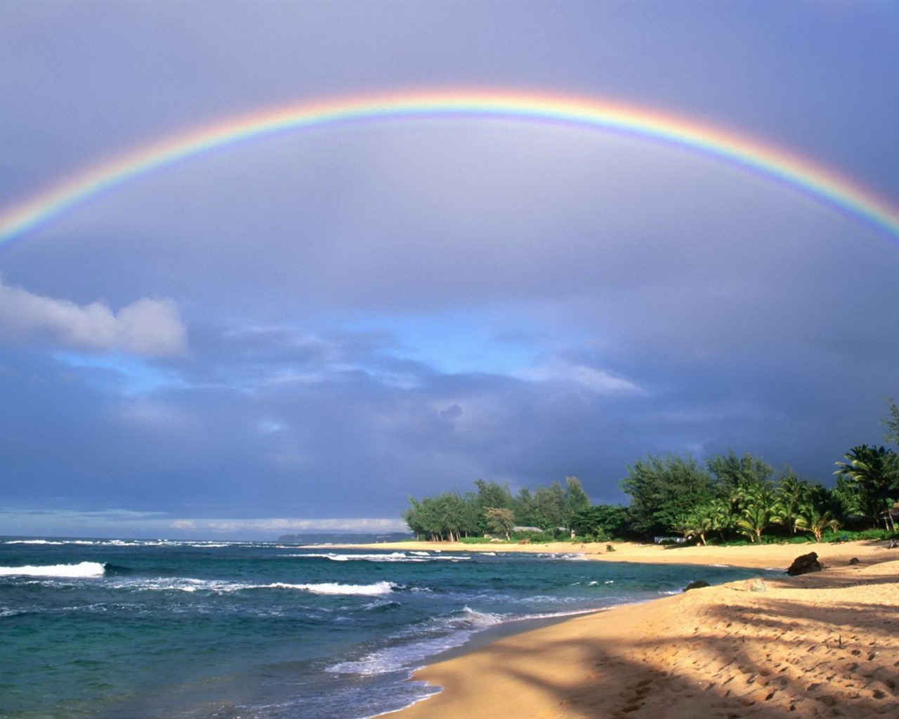 Beautiful rainbow scenery HD wallpapers #15 - 1280x1024
