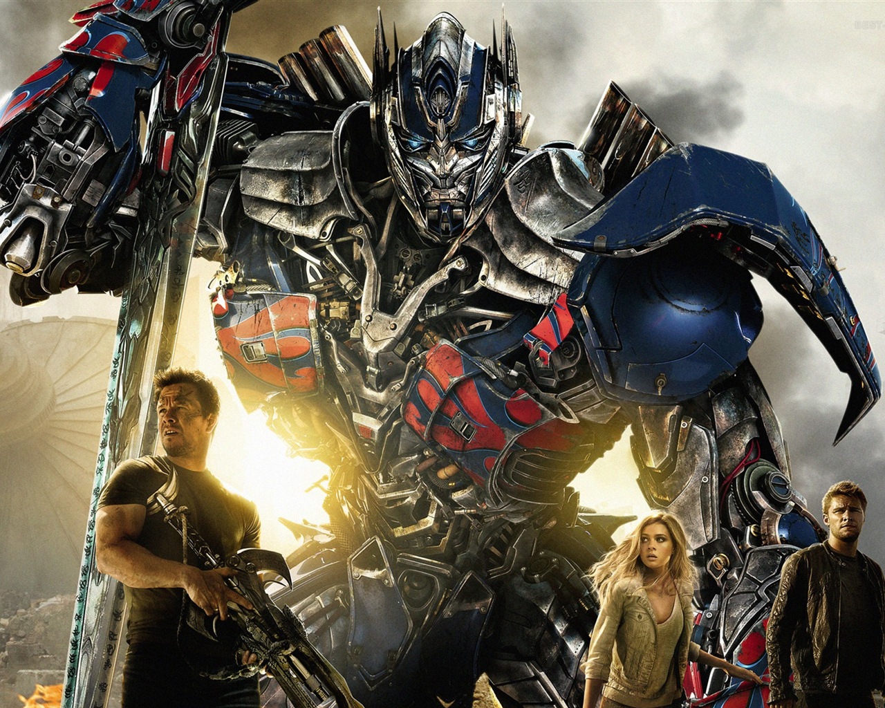 2014 Transformers: Age de fonds d'écran HD extinction #1 - 1280x1024
