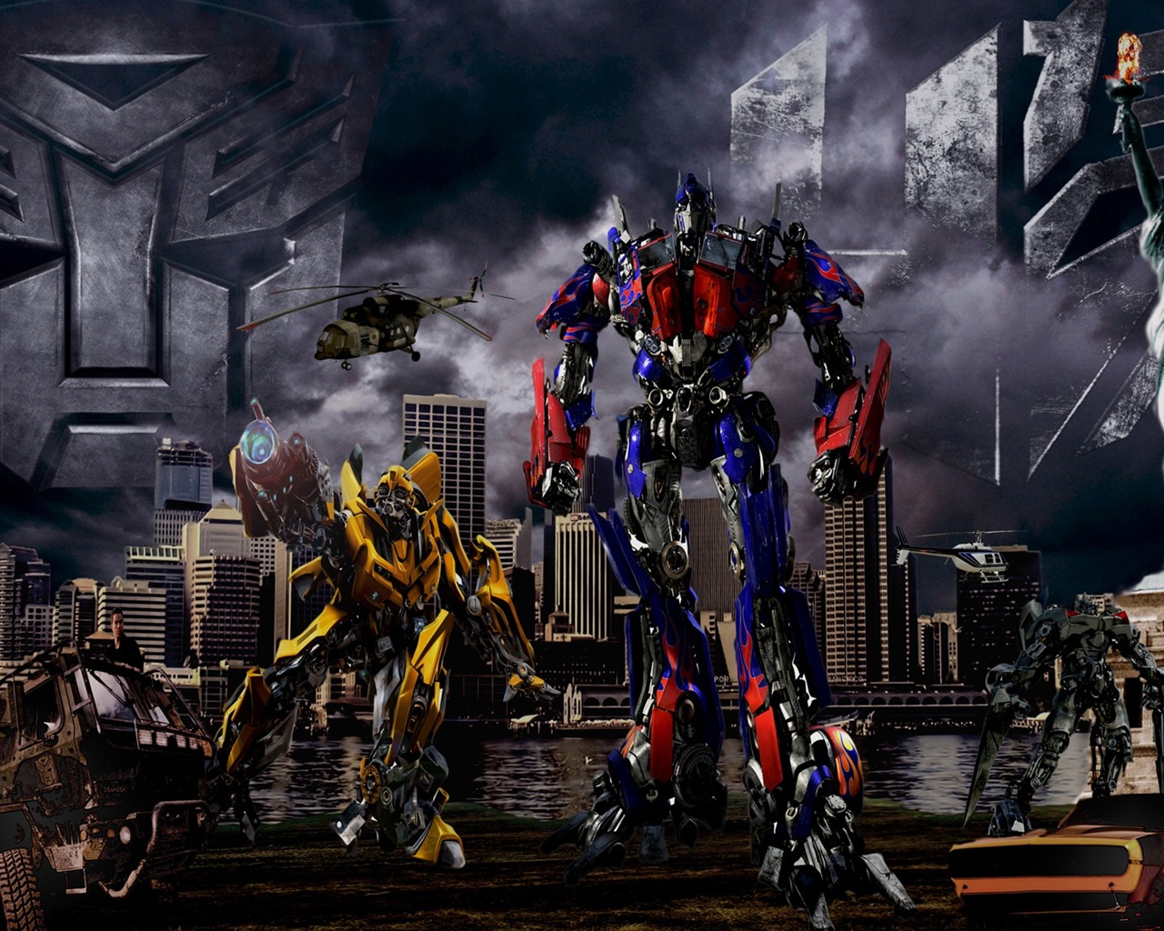 2014 Transformers: Age de fonds d'écran HD extinction #8 - 1280x1024