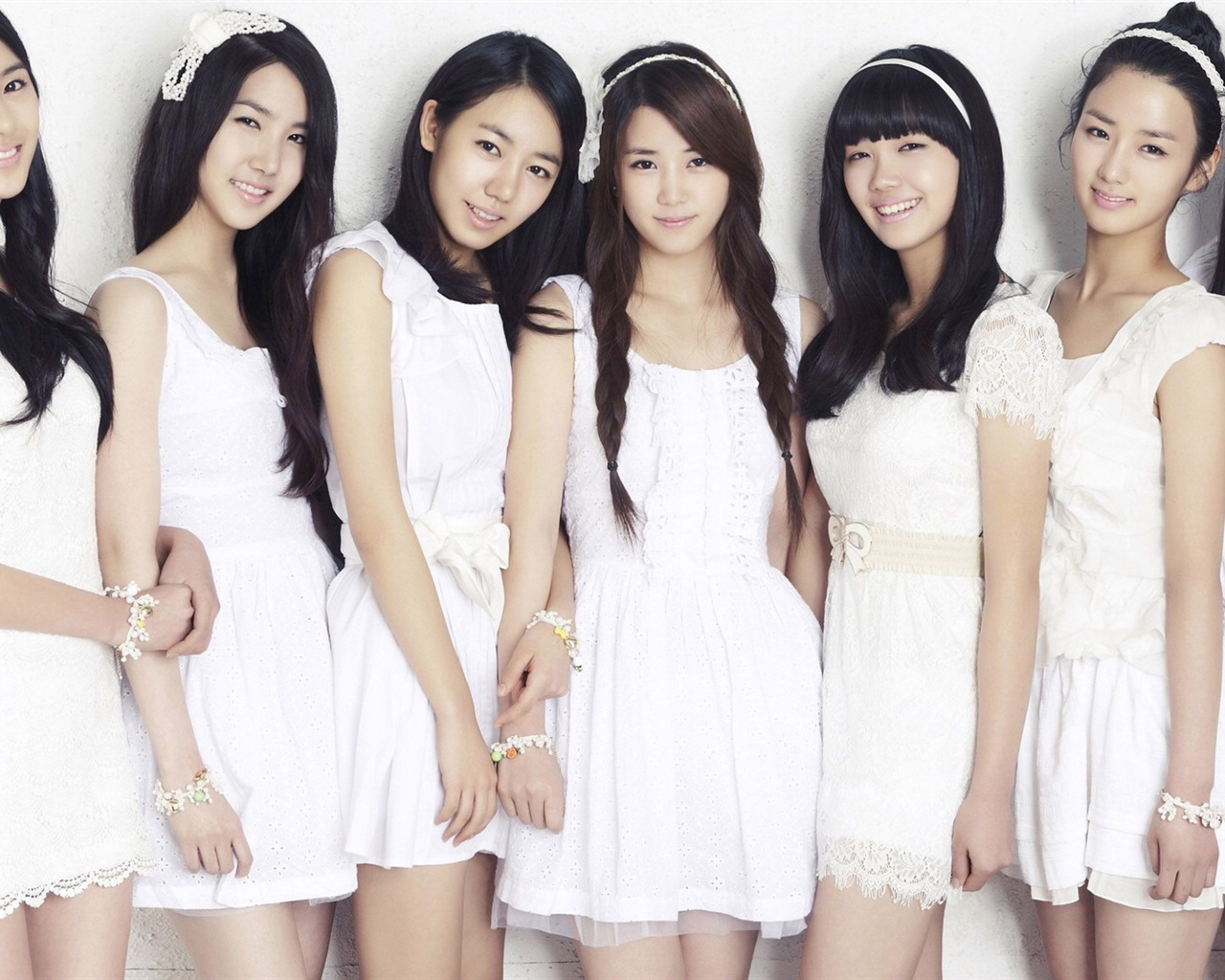 韩国音乐女子组合 A Pink 高清壁纸5 - 1280x1024
