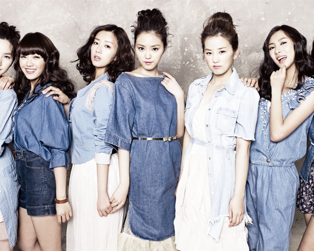 Korean music girl group, A Pink HD wallpapers #14 - 1280x1024