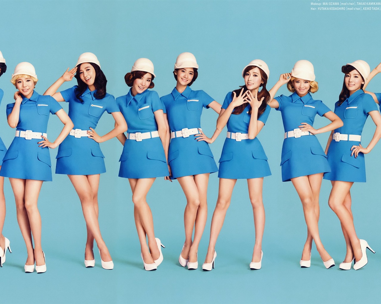 Girls Generation SNSD Girls & Peace Japan Tour HD tapety na plochu #7 - 1280x1024