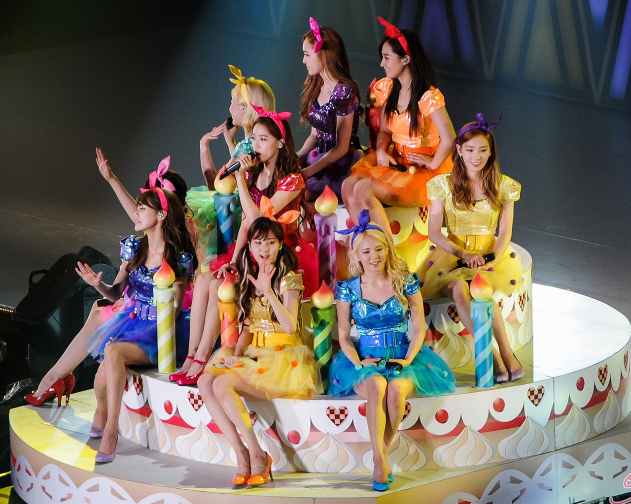 Girls Generation SNSD Girls & Peace Japan Tour HD tapety na plochu #16 - 1280x1024