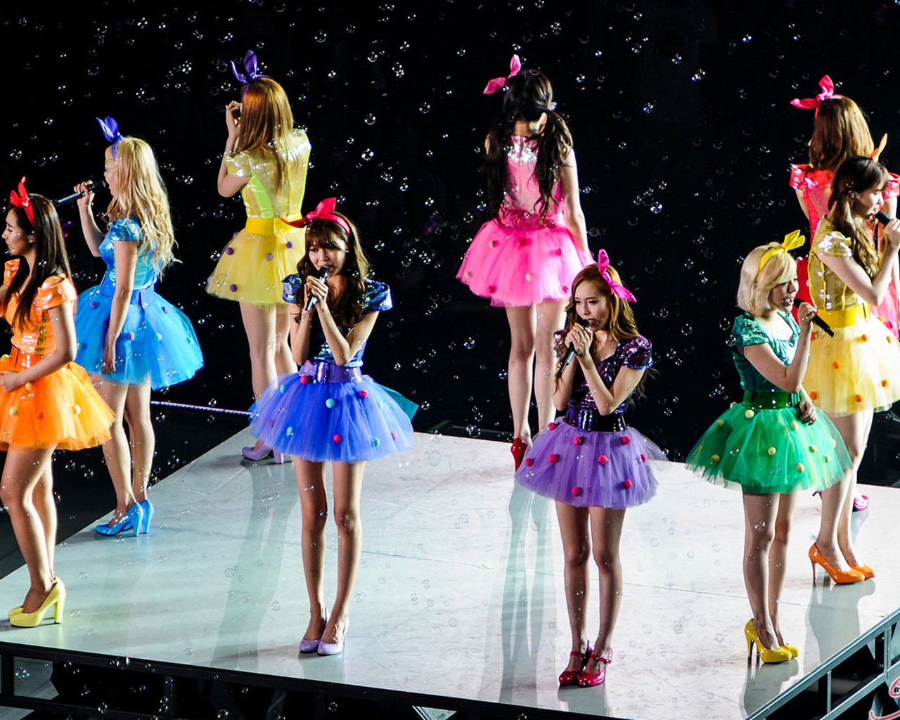 Girls Generation SNSD Girls & Peace Japan Tour HD tapety na plochu #17 - 1280x1024