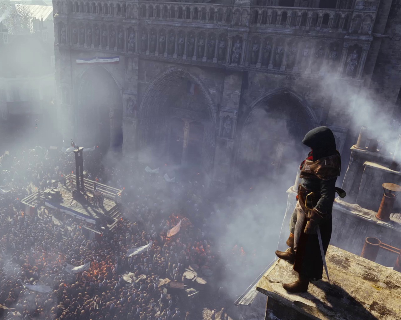 2014 Assassin 's Creed: Unité Fonds d'écran HD #5 - 1280x1024