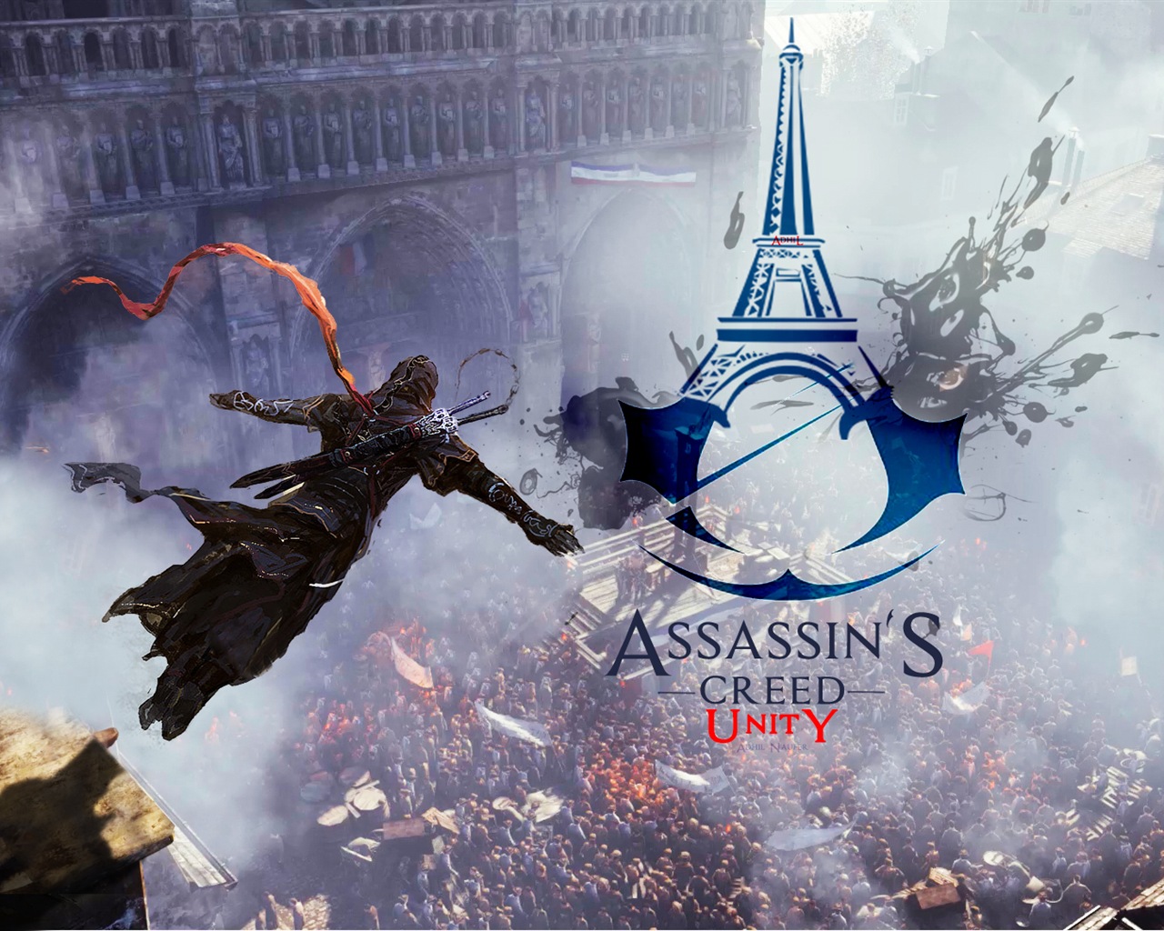 2014 Assassin 's Creed: Unité Fonds d'écran HD #6 - 1280x1024