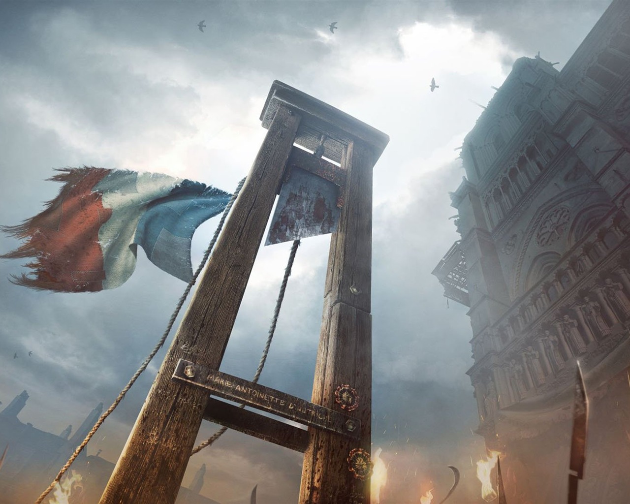 2014 Assassin 's Creed: Unité Fonds d'écran HD #15 - 1280x1024