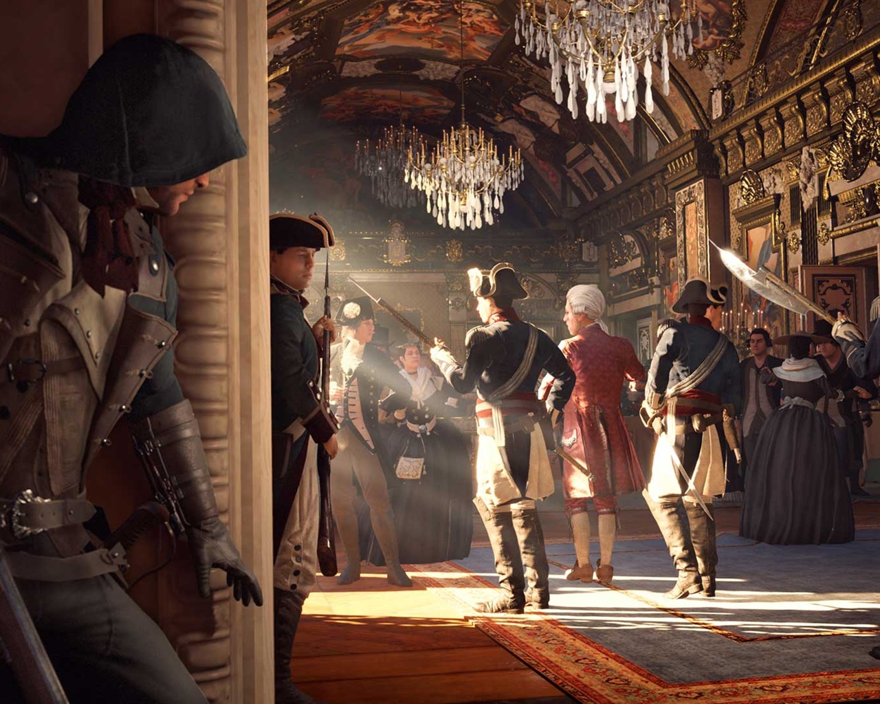 2014 Assassin 's Creed: Unité Fonds d'écran HD #16 - 1280x1024