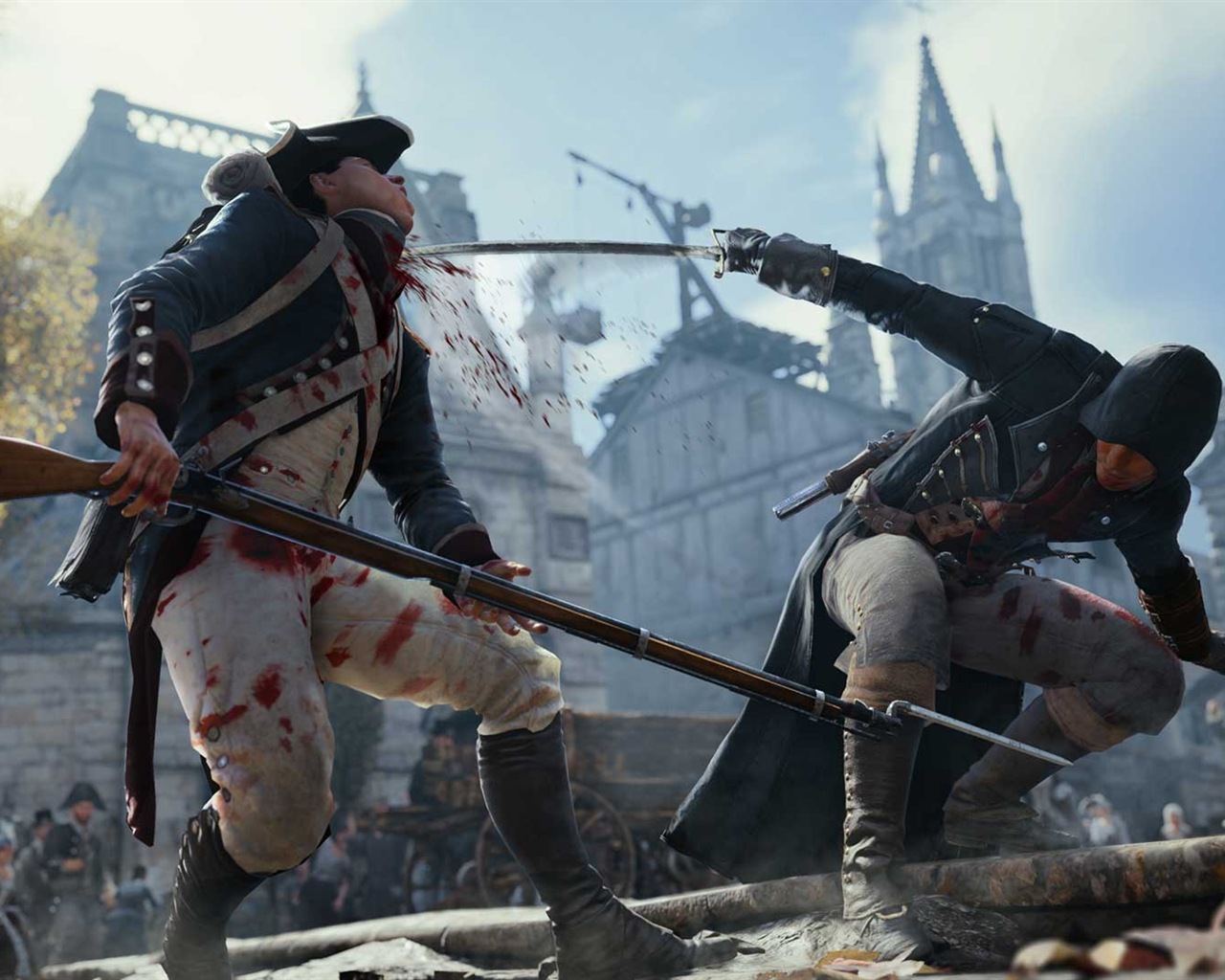 2014 Assassin 's Creed: Unité Fonds d'écran HD #18 - 1280x1024