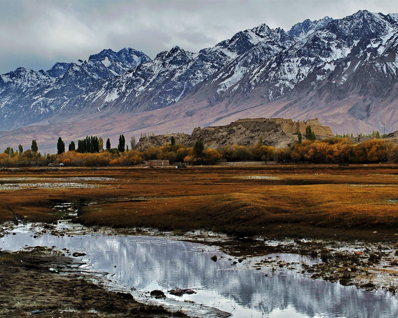 Pamirs beautiful scenery HD wallpapers #4 - 1280x1024