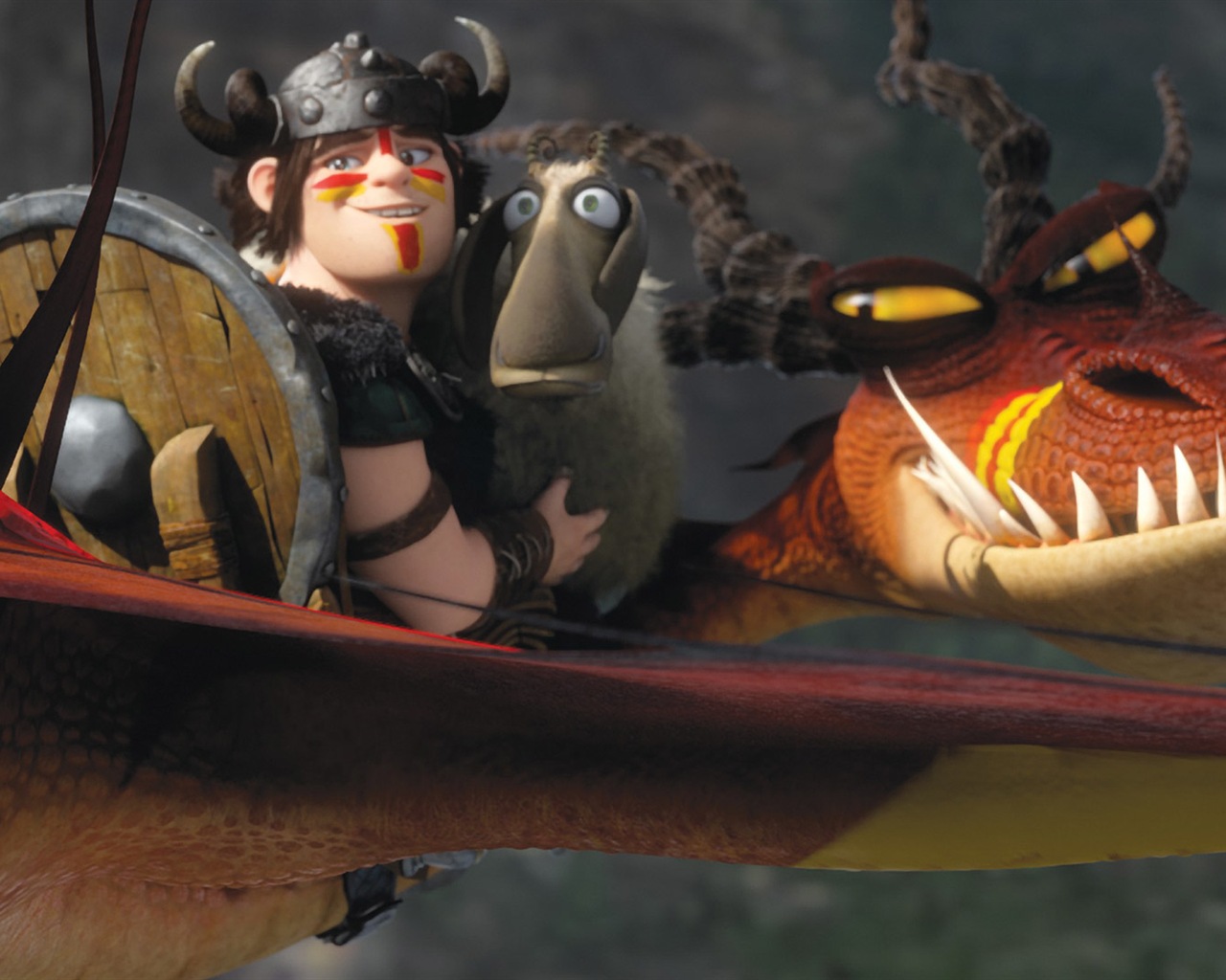 How to Train Your Dragon 2 HD wallpapers #7 - 1280x1024