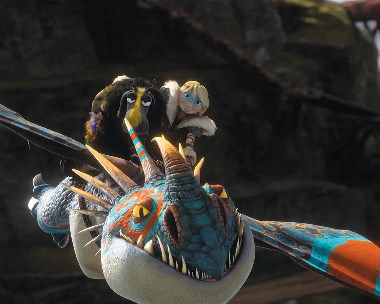 How to Train Your Dragon 2 HD wallpapers #11 - 1280x1024