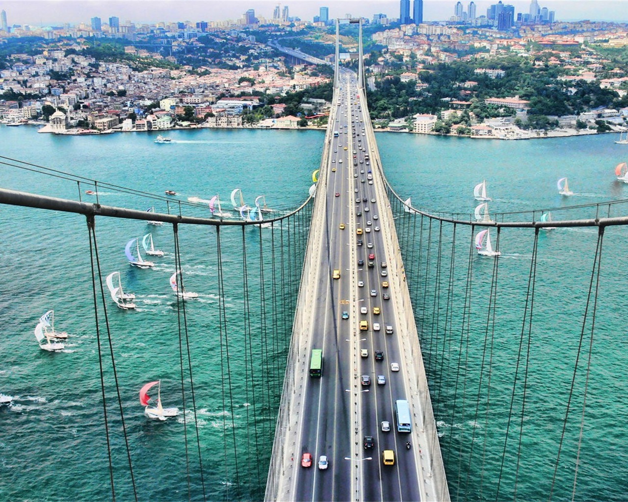 Istanbul, Turquie fonds d'écran HD #11 - 1280x1024
