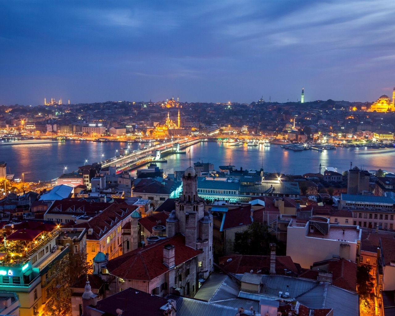 Istanbul, Turquie fonds d'écran HD #16 - 1280x1024