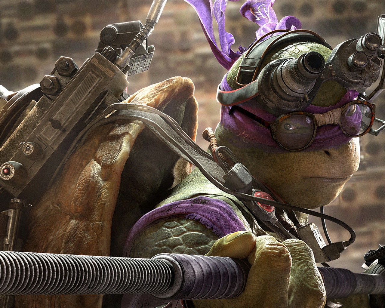 2014 fondos de pantalla de la película Teenage Mutant Ninja Turtles HD #3 - 1280x1024