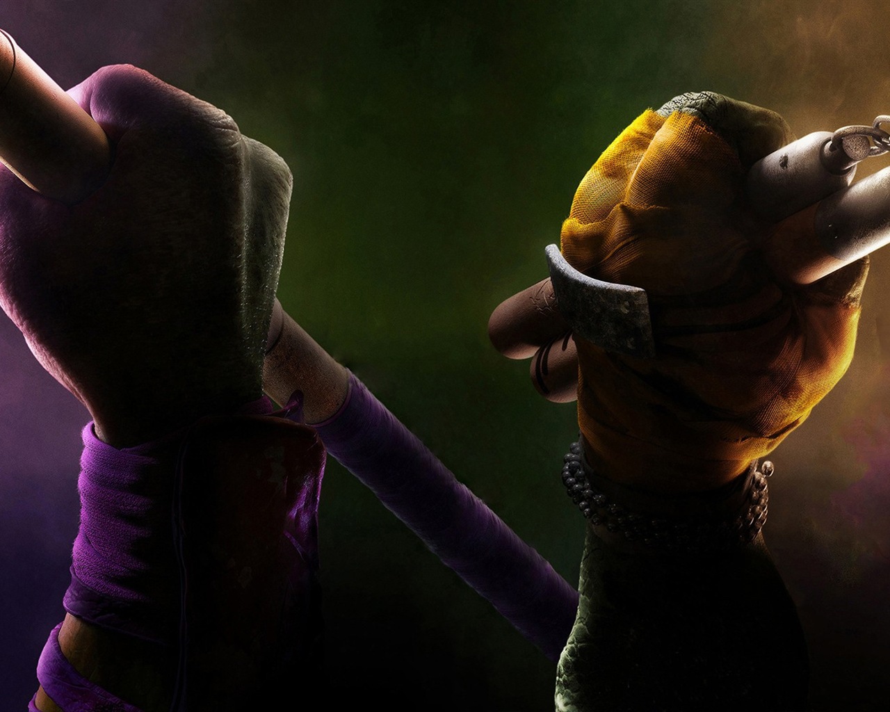 2014 Teenage Mutant Ninja Turtles films HD fonds d'écran #10 - 1280x1024