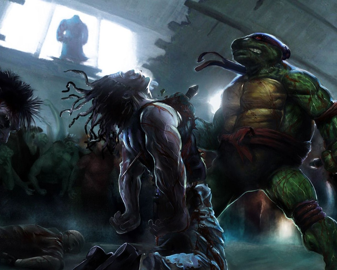 2014 Teenage Mutant Ninja Turtles films HD fonds d'écran #15 - 1280x1024