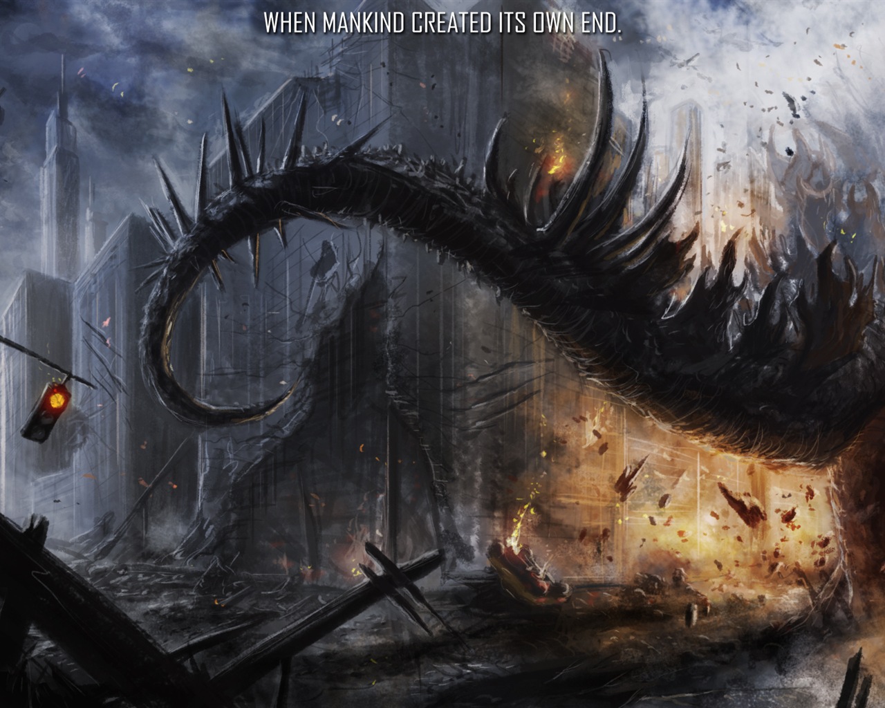 Godzilla 2014 Fondos de película HD #10 - 1280x1024