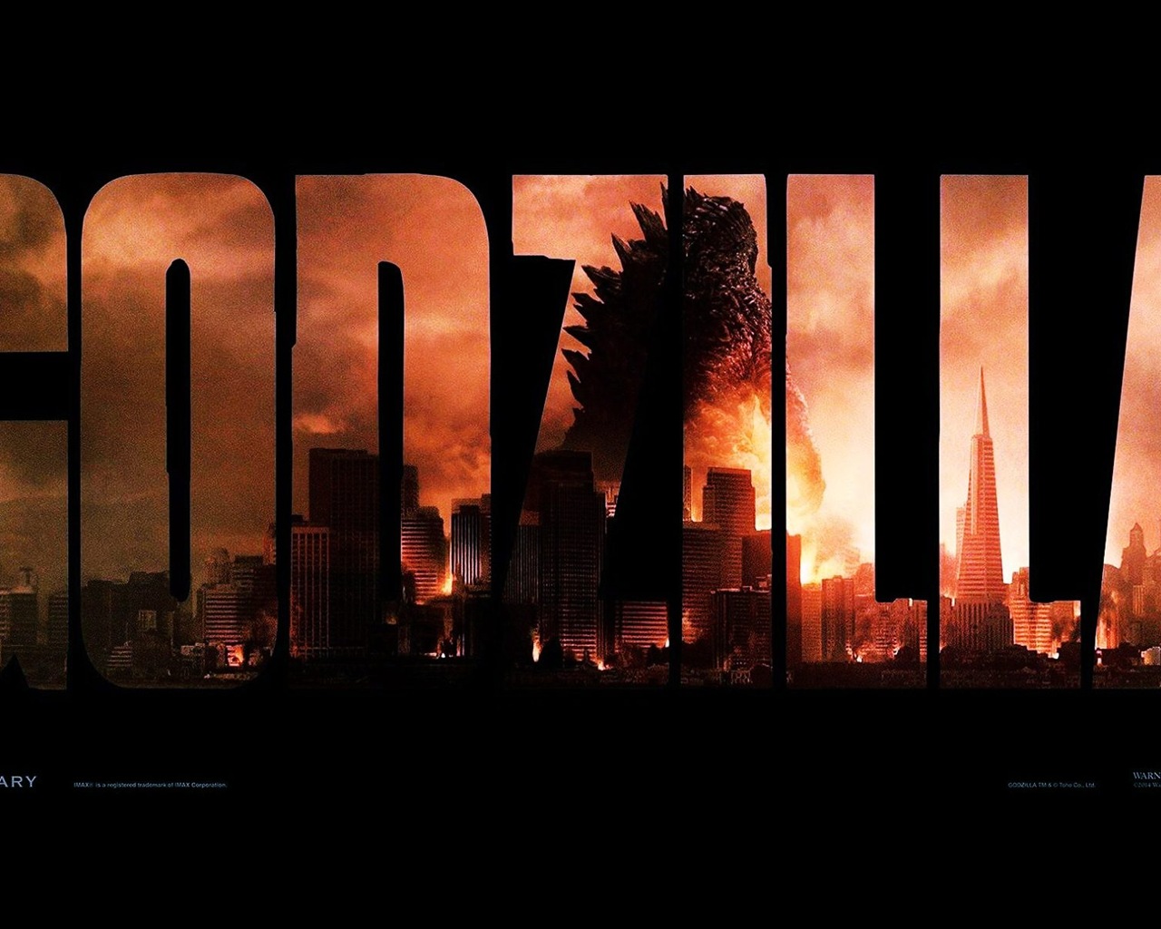 Godzilla 2014 film de fonds d'écran HD #13 - 1280x1024