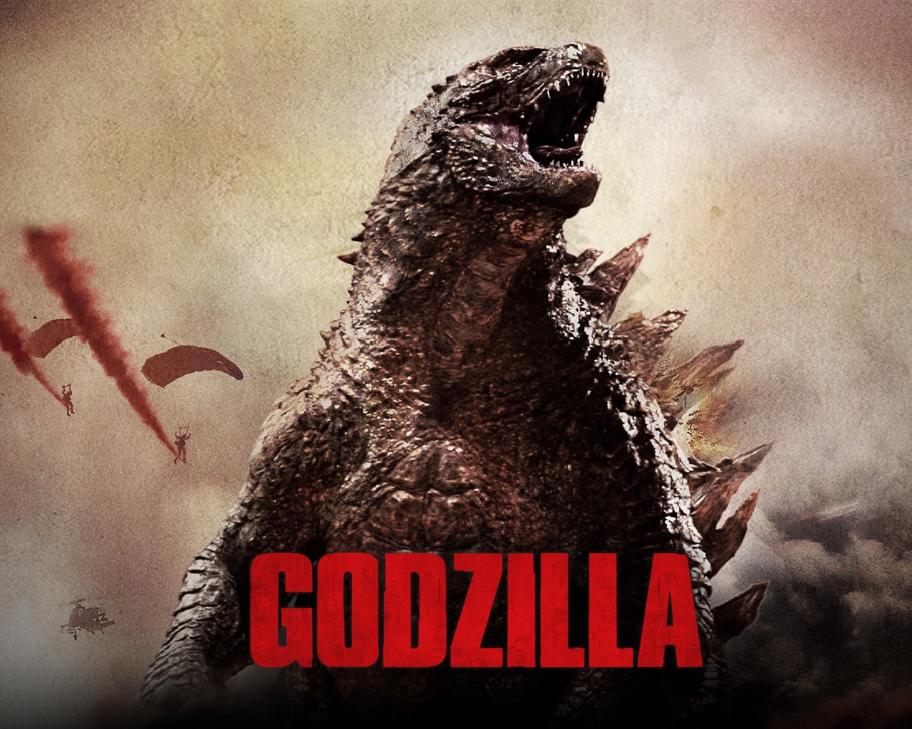 Godzilla 2014 Fondos de película HD #15 - 1280x1024