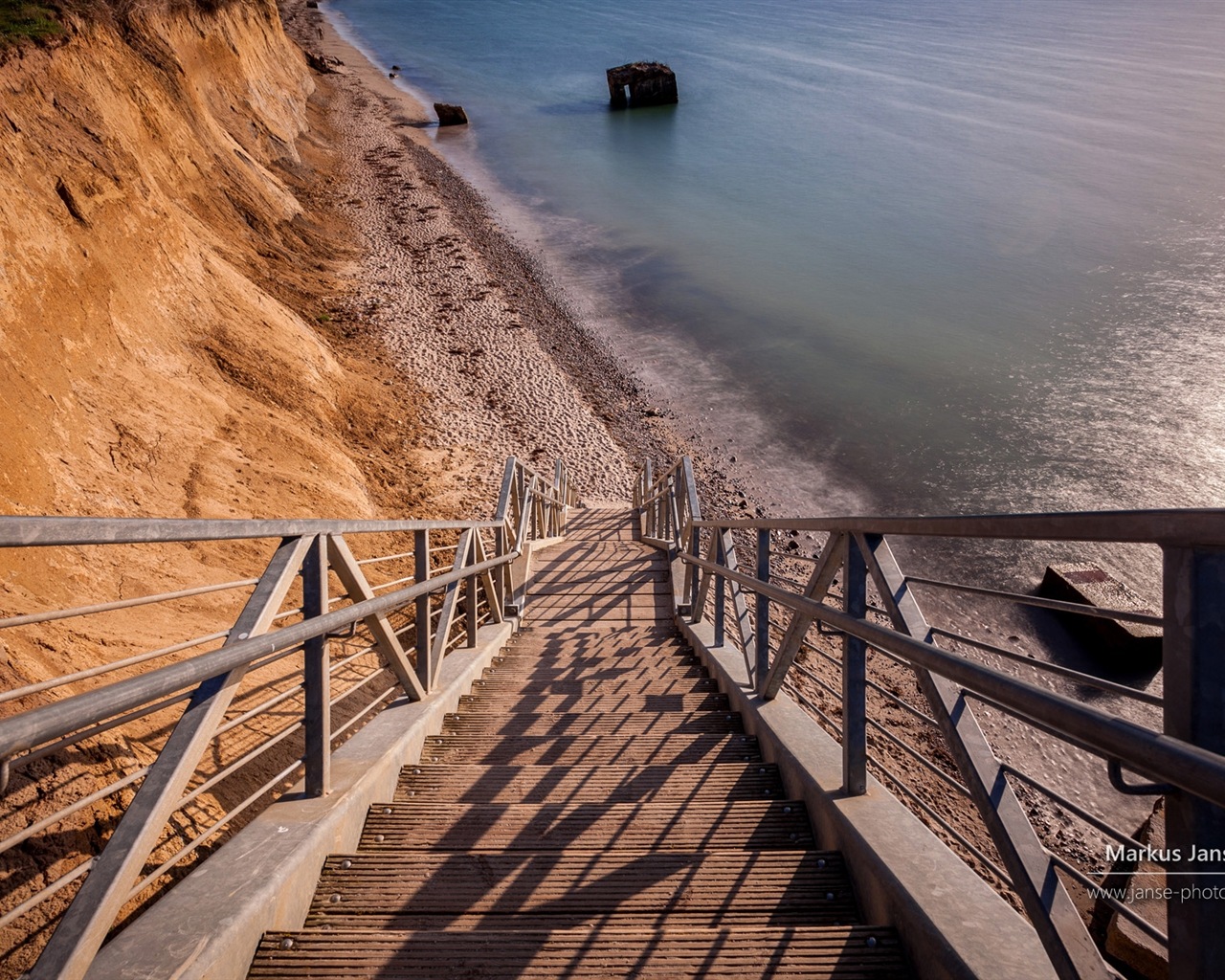독일의 아름다운 해안 풍경, 윈도우 8의 HD 배경 화면 #3 - 1280x1024