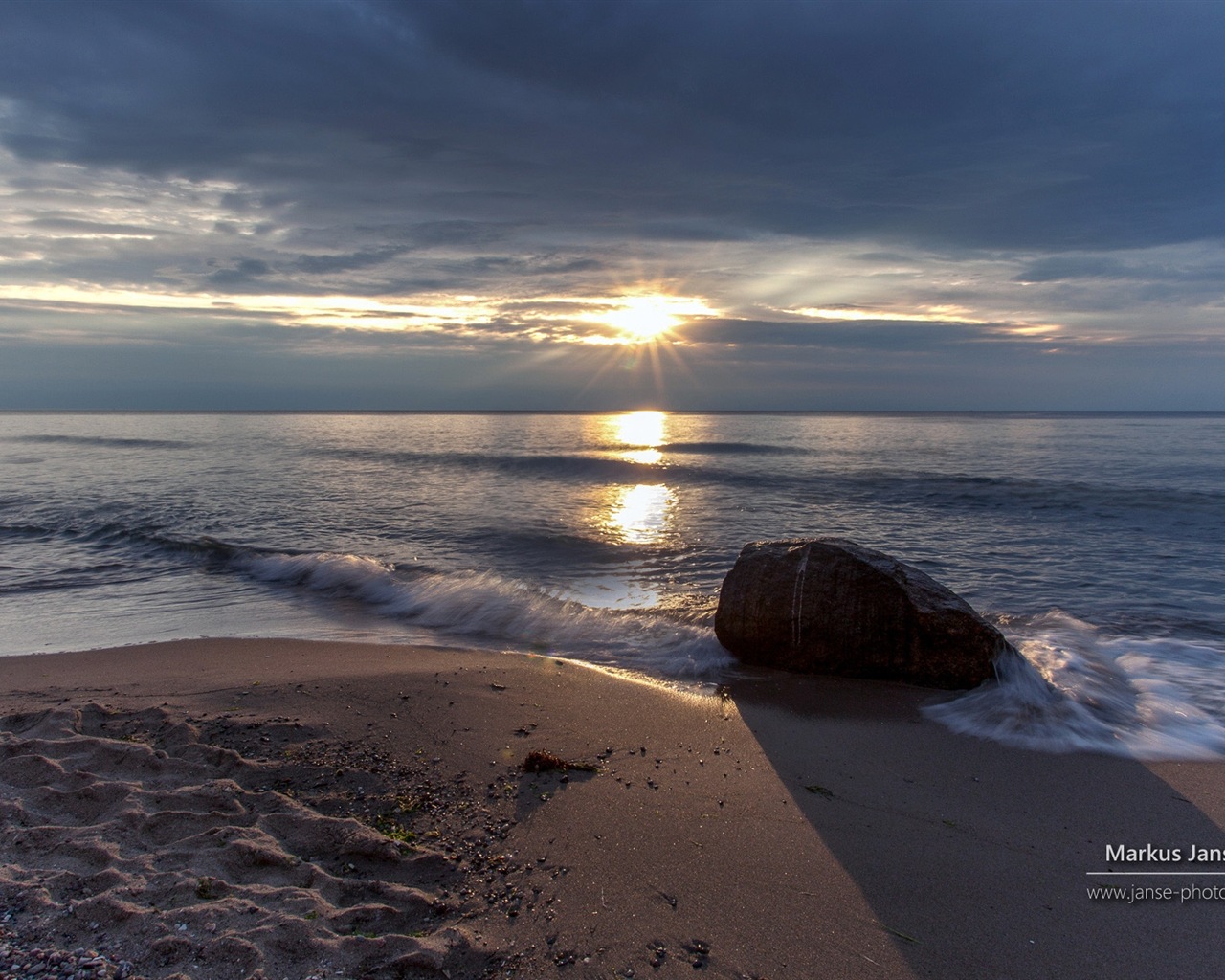 독일의 아름다운 해안 풍경, 윈도우 8의 HD 배경 화면 #13 - 1280x1024