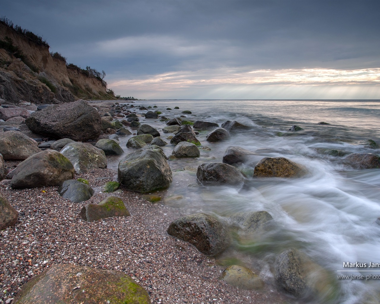 독일의 아름다운 해안 풍경, 윈도우 8의 HD 배경 화면 #15 - 1280x1024