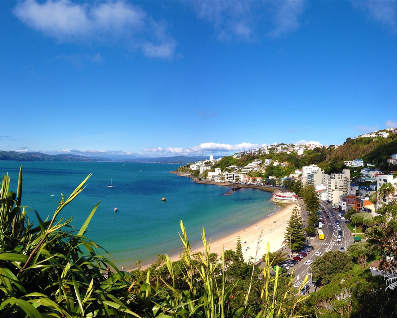 뉴질랜드의 아름다운 풍경, 윈도우 8 테마 배경 화면 #2 - 1280x1024