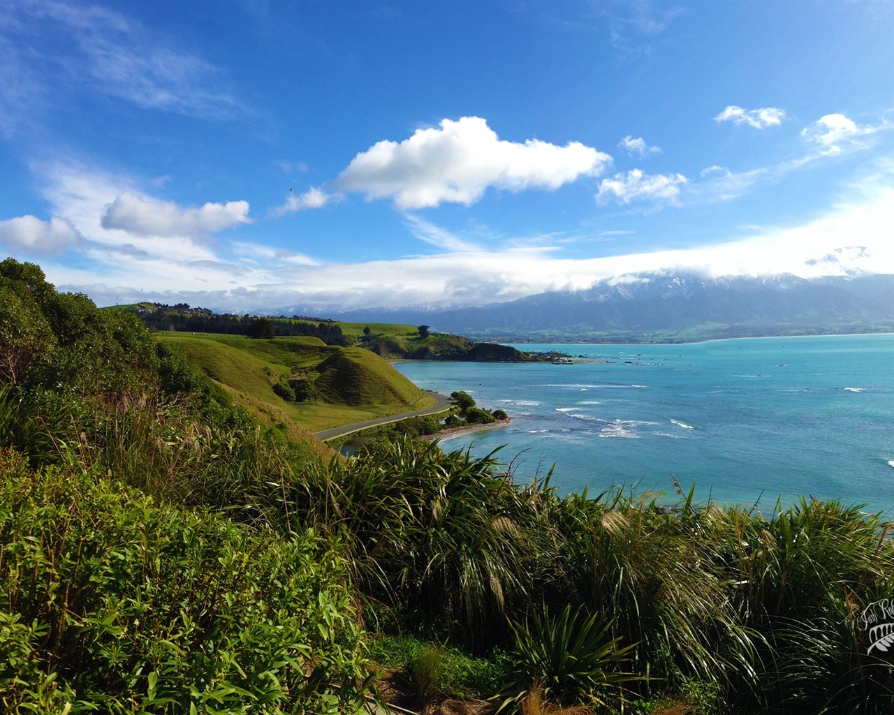 新西兰迷人的风景，Windows 8 主题壁纸7 - 1280x1024