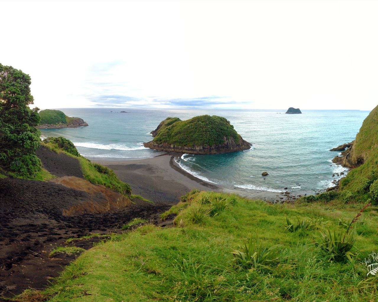 新西兰迷人的风景，Windows 8 主题壁纸10 - 1280x1024