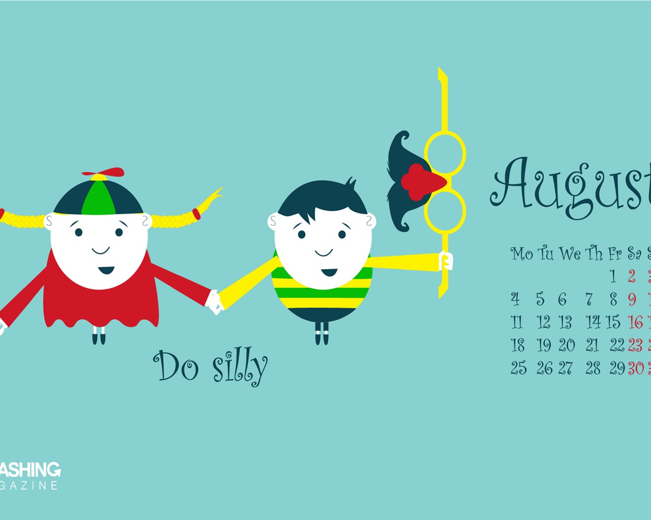 August 2014 calendar wallpaper (2) #18 - 1280x1024