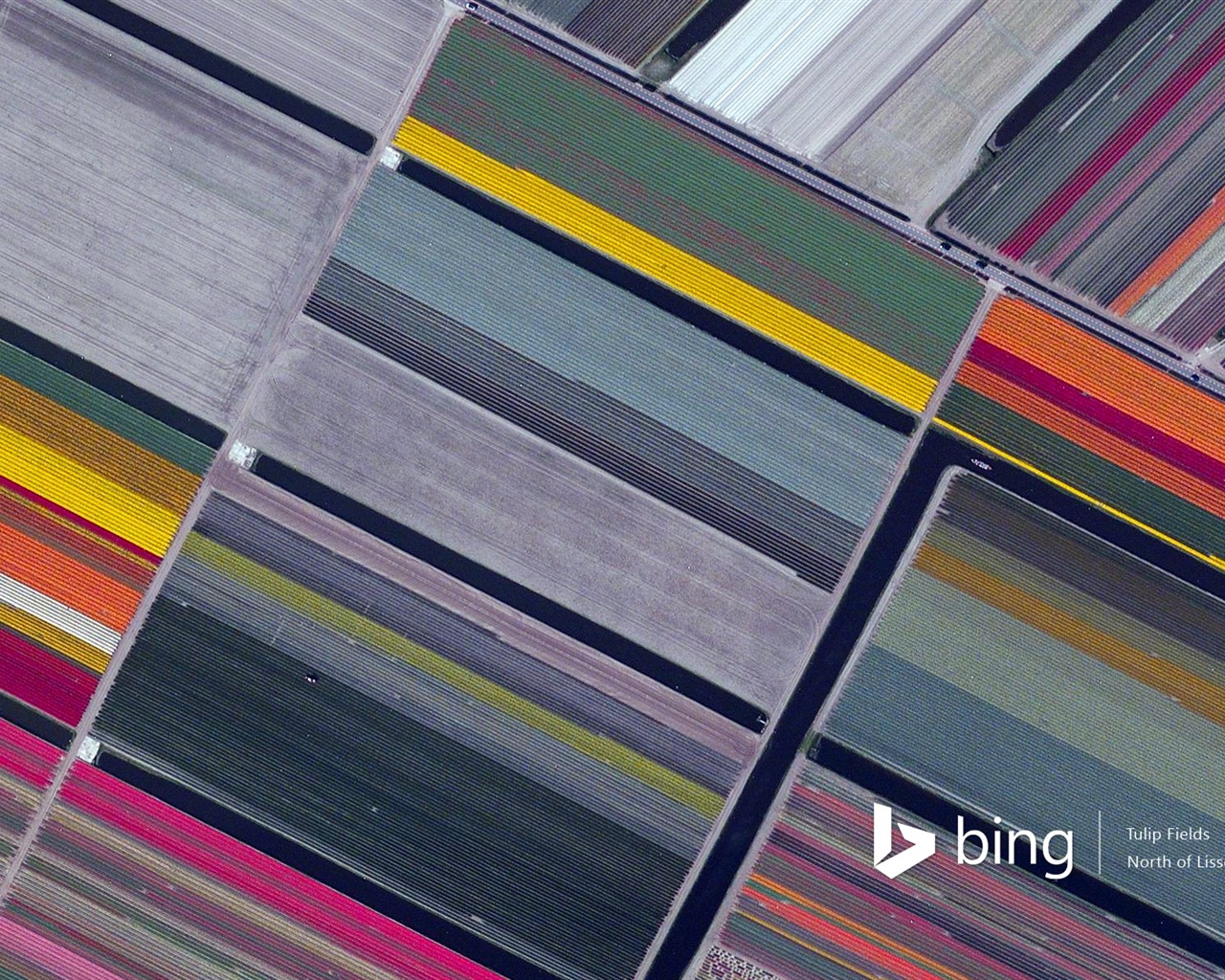 Microsoft Bing HD обои: Вид с воздуха на Европе #4 - 1280x1024