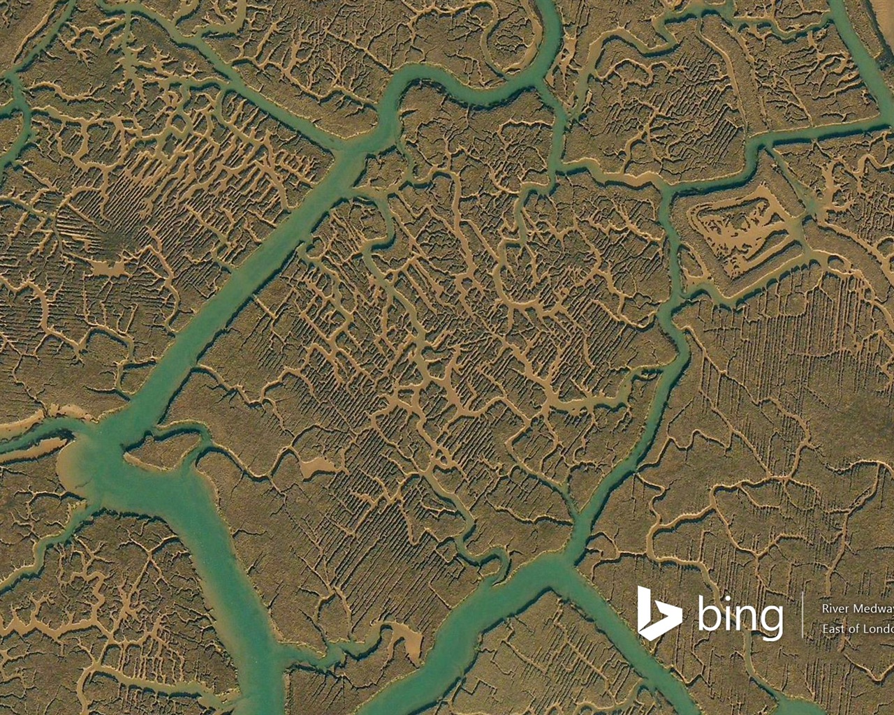 Microsoft Bing HD обои: Вид с воздуха на Европе #11 - 1280x1024