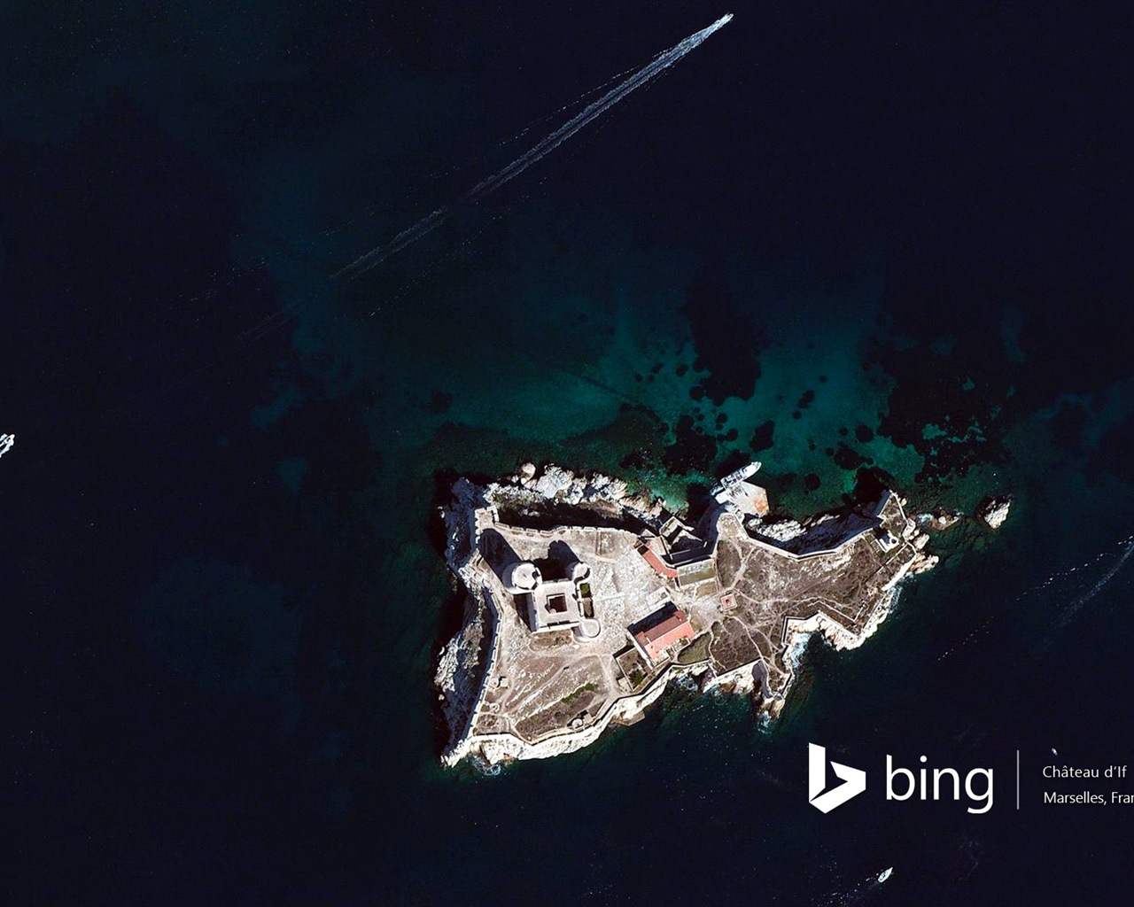 Microsoft Bing HD обои: Вид с воздуха на Европе #16 - 1280x1024