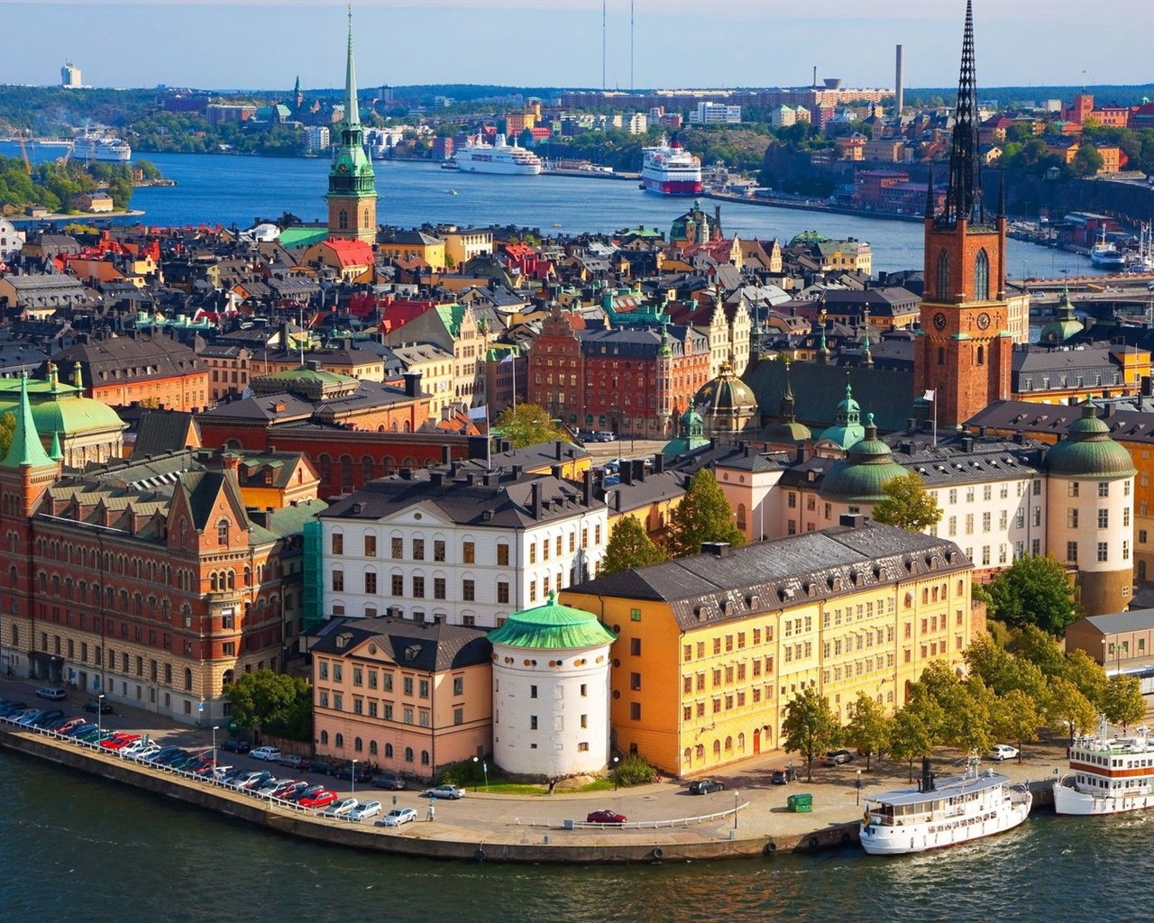 Stockholm, Sweden, the city landscape wallpaper #8 - 1280x1024