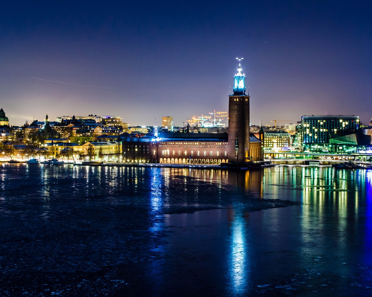 瑞典首都 斯德哥尔摩 城市风景壁纸20 - 1280x1024