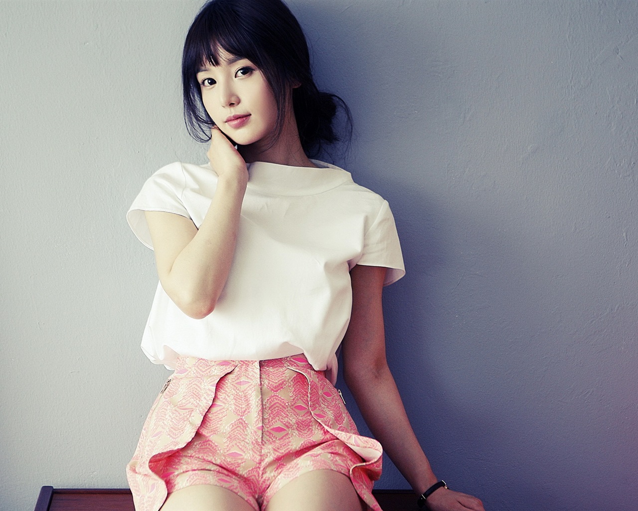 Jižní Korea krásné dívky Nankui Li HD tapety na plochu #5 - 1280x1024