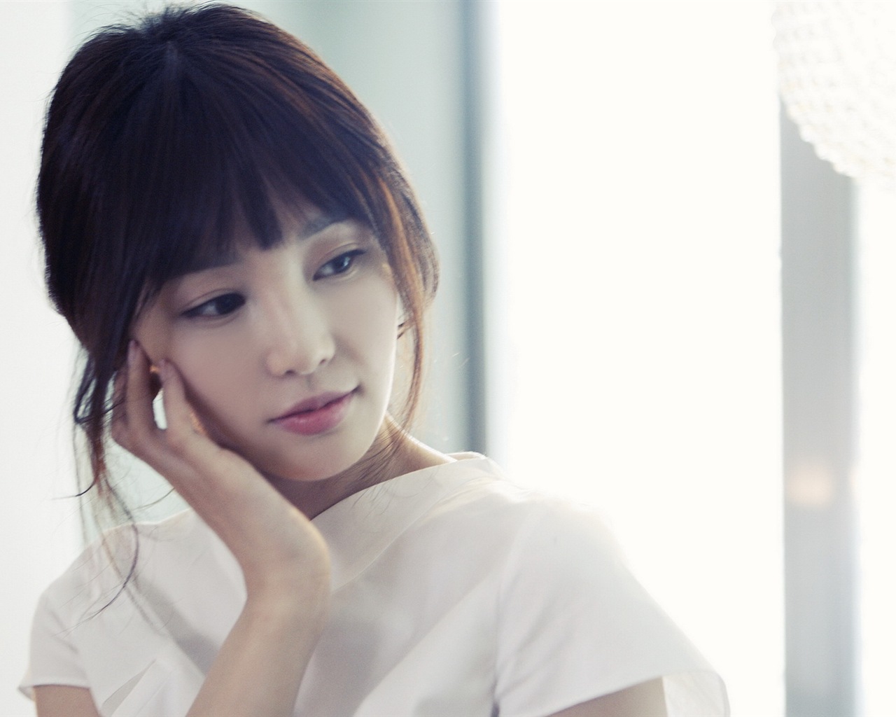 Jižní Korea krásné dívky Nankui Li HD tapety na plochu #8 - 1280x1024