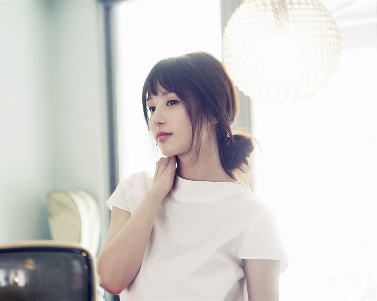 Jižní Korea krásné dívky Nankui Li HD tapety na plochu #10 - 1280x1024