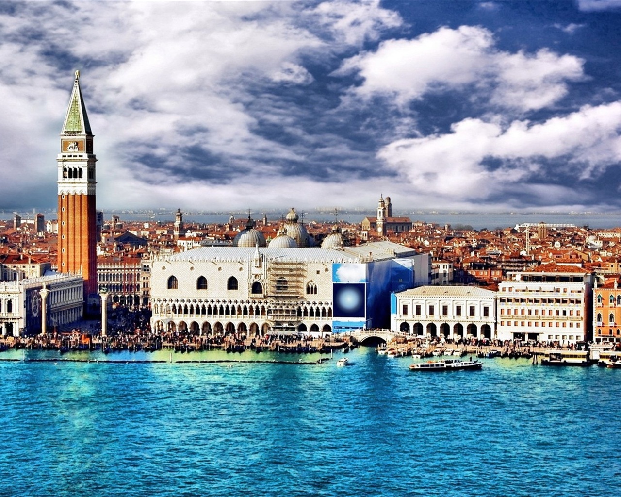 美丽的水城，威尼斯 高清壁纸2 - 1280x1024