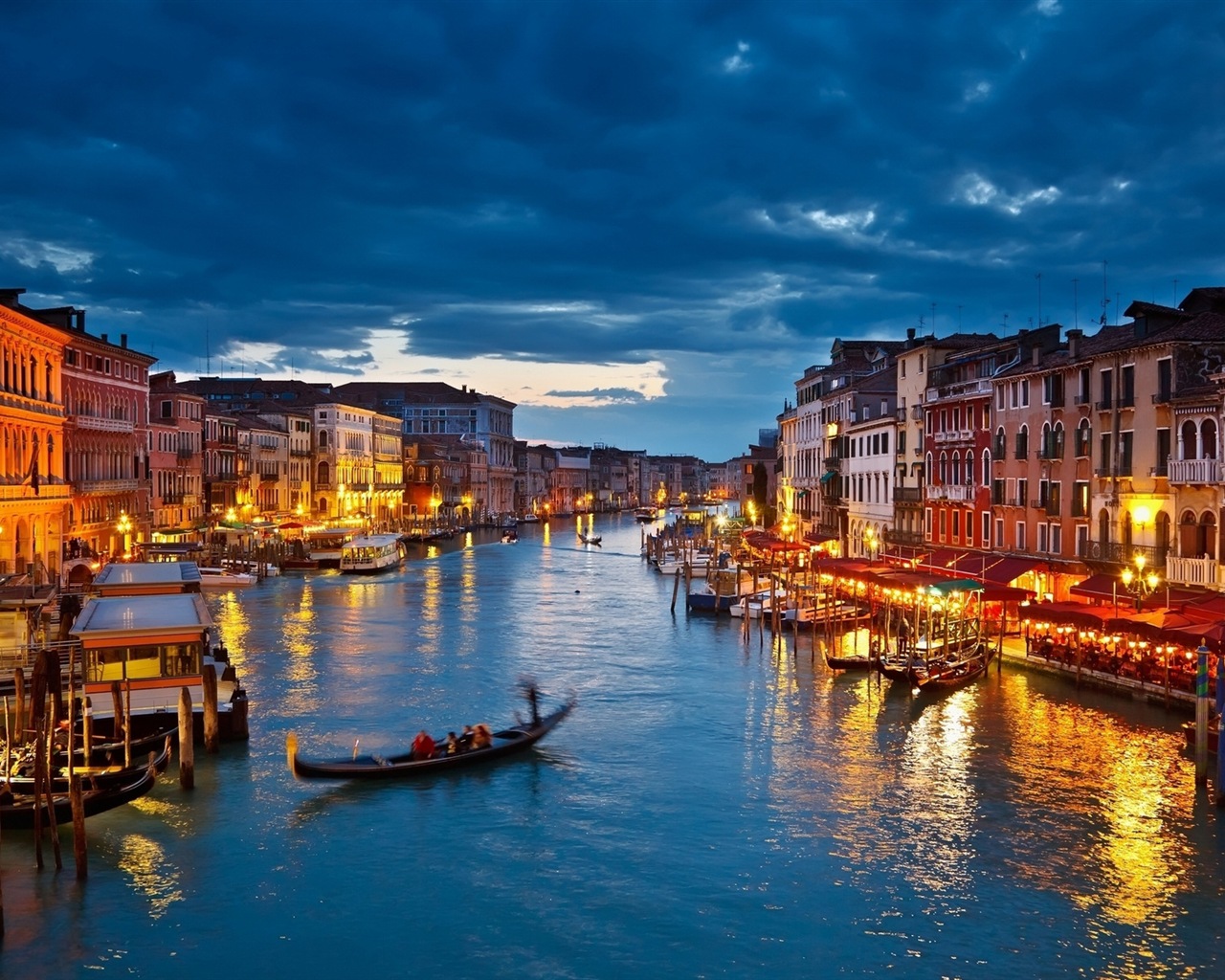 Krásné Watertown, Venice HD tapety na plochu #6 - 1280x1024