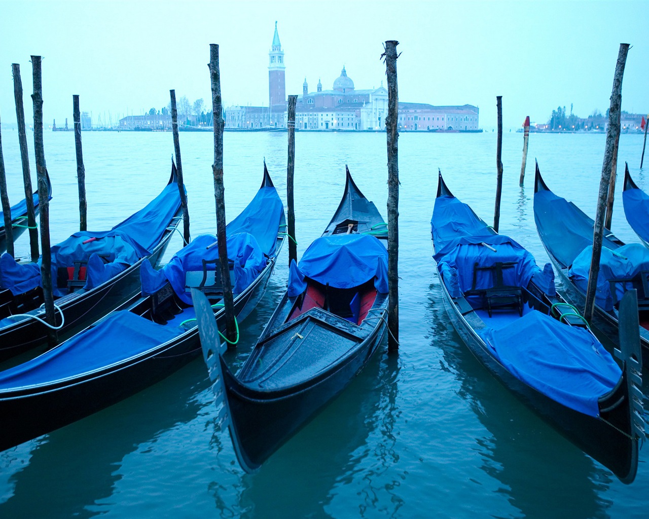 Beautiful watertown, Venice HD wallpapers #14 - 1280x1024